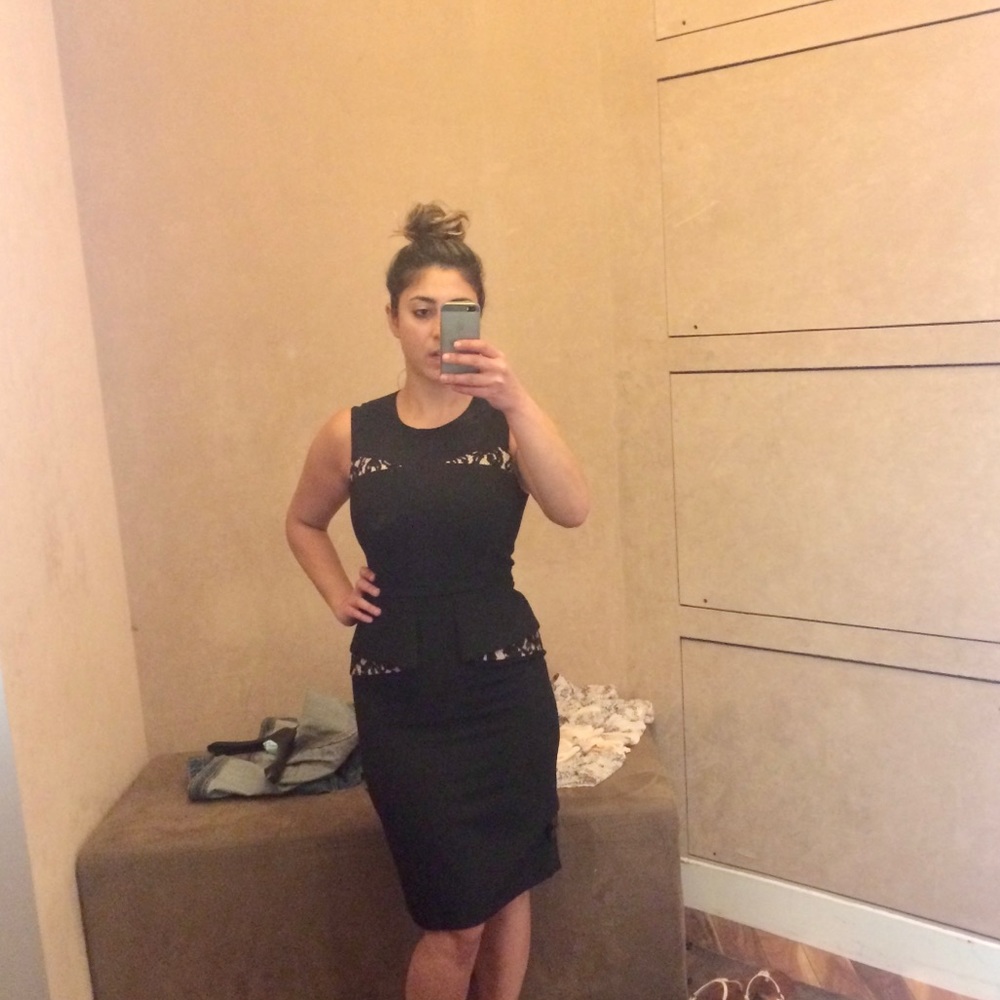 BCBG Black Little Dress (size 6)